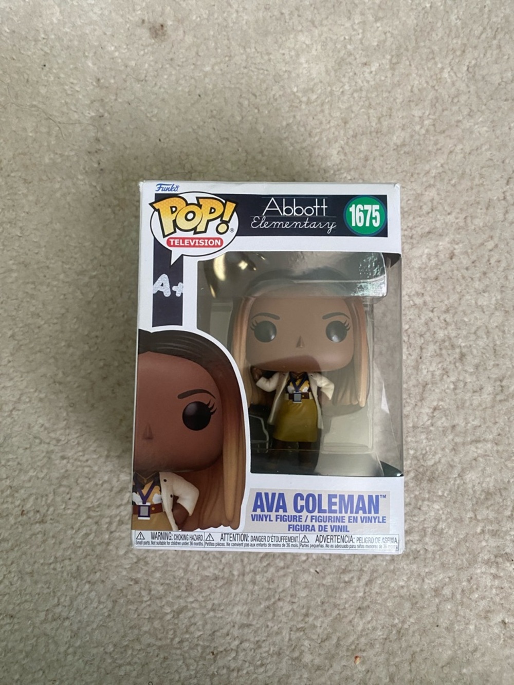 Funko Pop! Television Ava Coleman - Brown Hair & Yellow Outfit